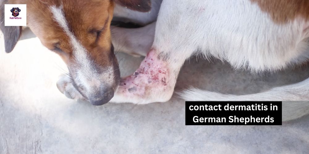 Contact Dermatitis in German shepherds: What You Need to Know